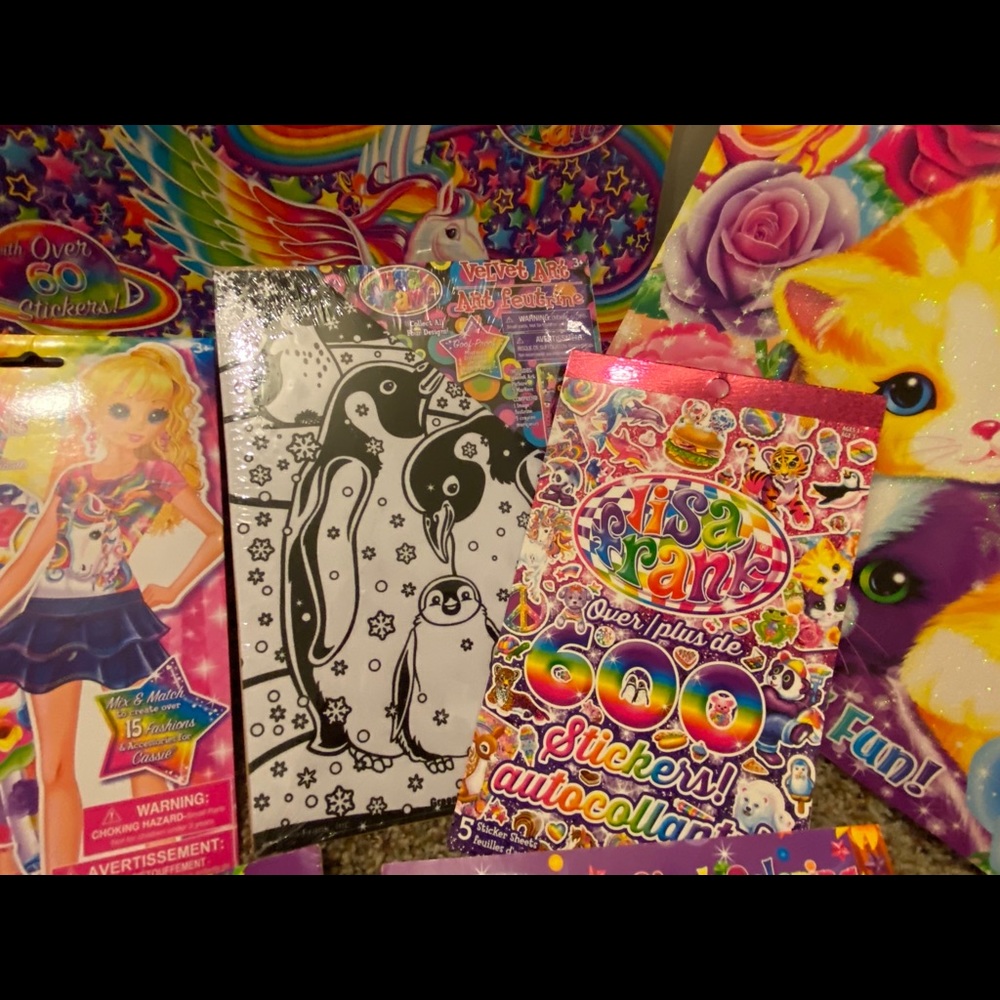 Lisa Frank Coloring Bundle - Picture 3 of 6